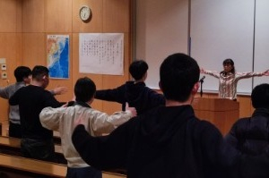 総合工科高等学校定時制_令和7年度 修了式_離任式 